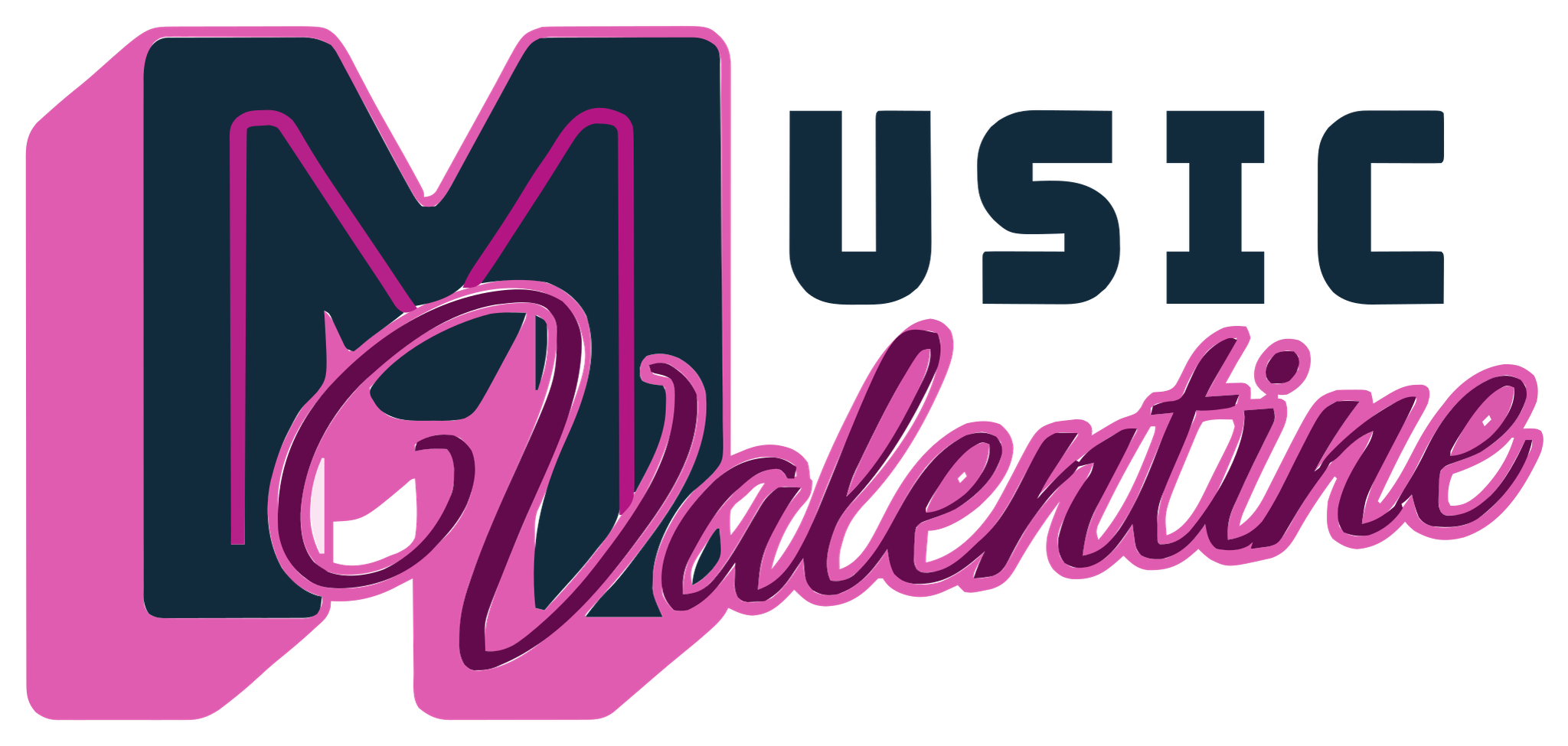 MUSIC VALENTINE — zapowiedziany logotyp