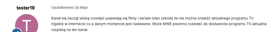 Komentarz: Ultra TV: nowe programy i oczekiwanie dostępnego EPG
