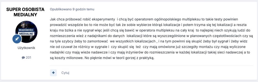 Komentarz: Pytanie o skalę wdrożenia i zaplecze techniczne