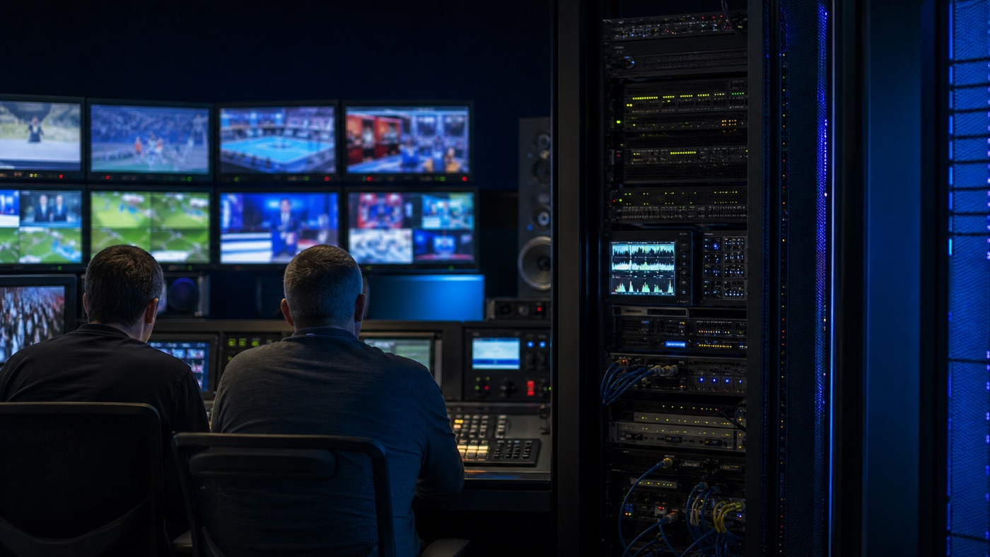 Zaplecze emisyjne Grupy MWE Networks — wizualizacja